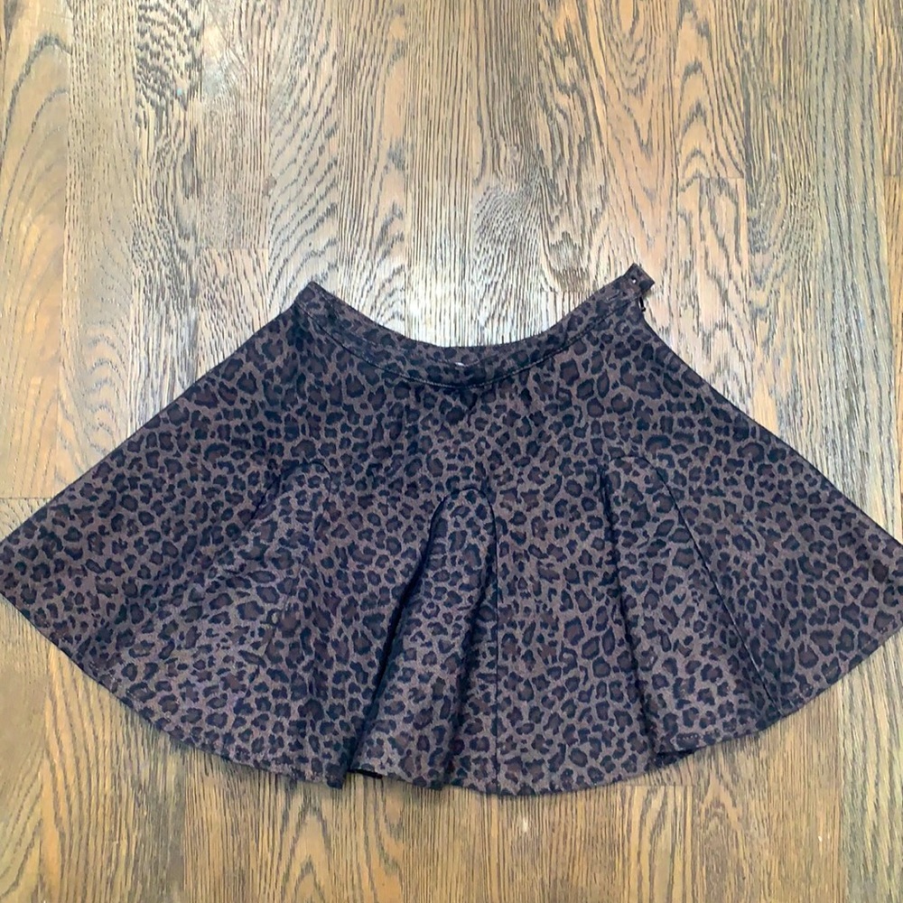Opening Ceremony animal print circle skirt!
